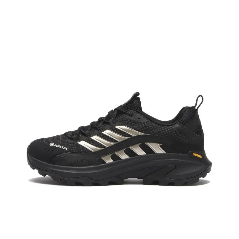 BILLY' S x MERRELL MOAB SPEED 2 Anti Slip Wear Resistant Low Top Hiking Shoes Unisex Black Blue-0