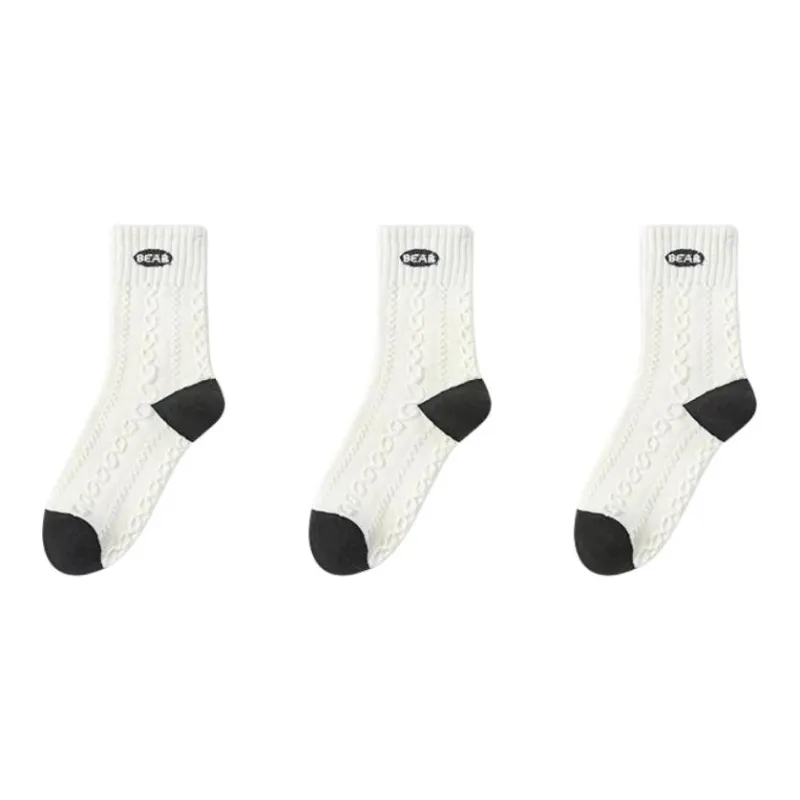 Urban Beauty Mid Calf Socks Women's Combo Set-10