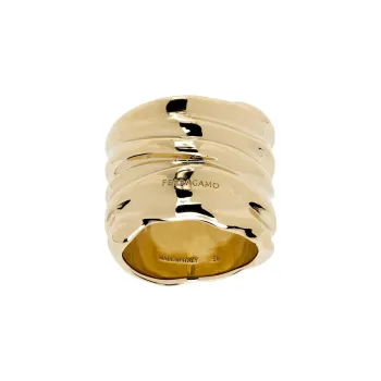 FERRAGAMO Brass Rings Women's Gold