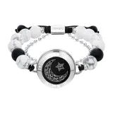 Single: Ink Wash Style Beads-Moon