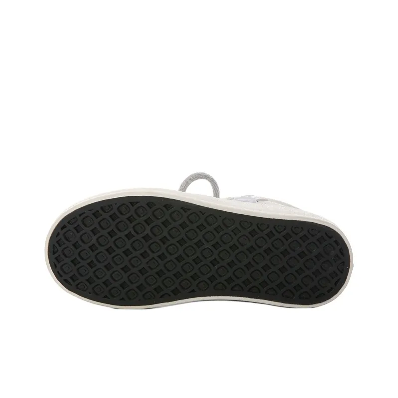 Ordifen Low Top Skateboard Shoes Women's Silver-4