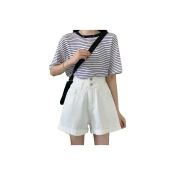 KAISER Denim Shorts Women's White