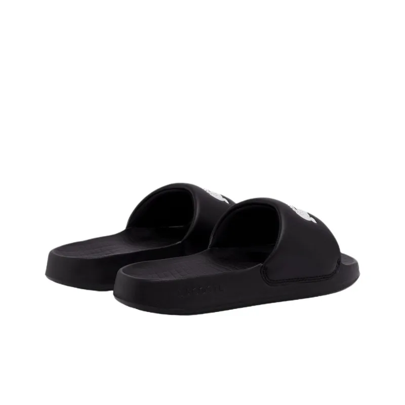 LACOSTE SERVE SLIDE 1.0 Slip Resistant Abrasion Resistant Slide Slippers Women's Black-2