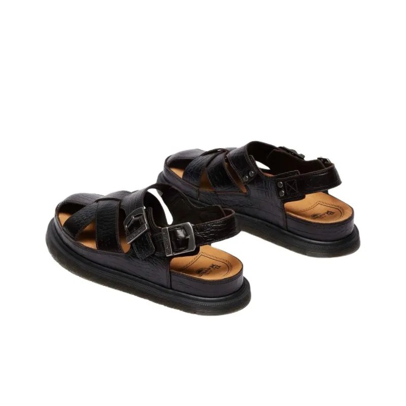Dr. Martens Crocodile effect Sandals-3