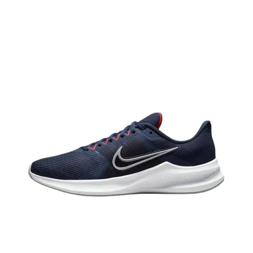 Nike Downshifter 11 Low Top Running Shoes Men's Blue