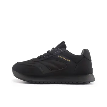 TOM TAILOR Low Top Casual Shoes Men's Black