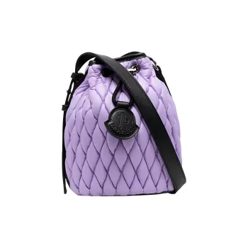 Moncler Polyamide Bucket Bags Crossbody Bag Shoulder Bag Regular Women's Purple