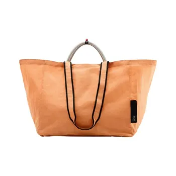 On Water Repellent PU Tote Bag, Shopping Bag, Shoulder Bag, Handbag Unisex Desert Yellow