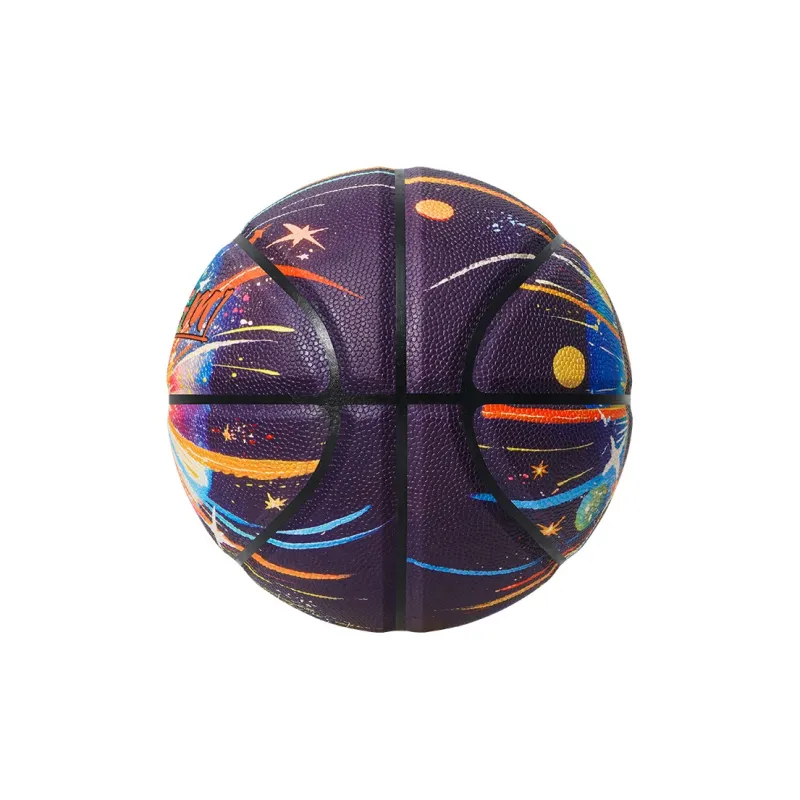 Kuangmi PU Basketball Dark Purple Size 7 Ball Street Unisex-4