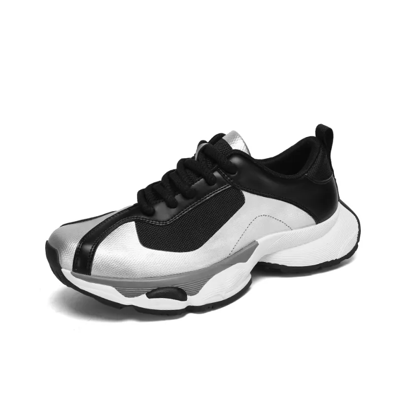 ROBINHOOD Slip Resistant, Abrasion Resistant, Coverage, Support, Cushioning Low Top Chunky Sneakers Men's-6