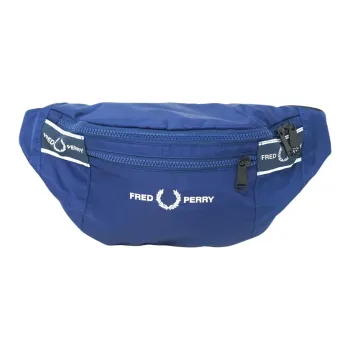 FRED PERRY Adjustable Belt Fanny Pack Men's Blue