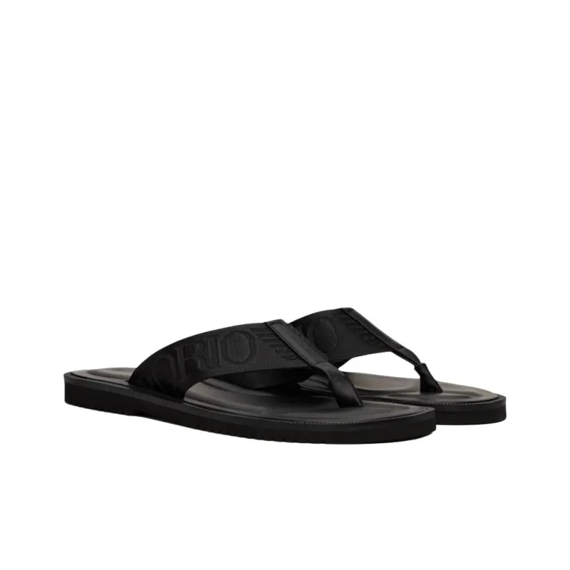 EMPORIO ARMANI Flip Flops Men's Black-2