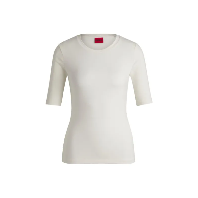 HUGO BOSS Regular T Shirt Women's White-0