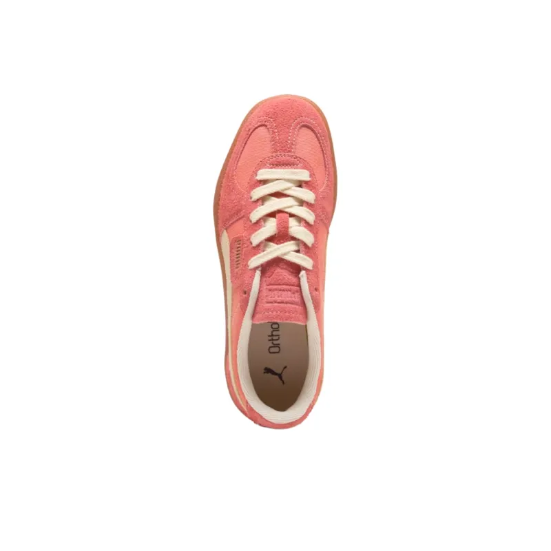 PUMA Palermo Vintage Low Top Skateboard Shoes Unisex Pink-3