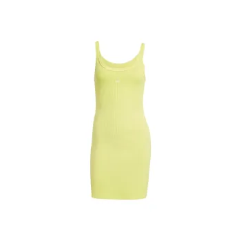 Adidas Originals Ribbed Mini Dress