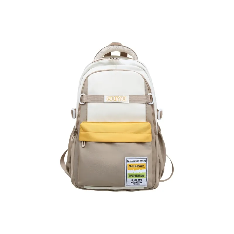 SURELAPTOP Nylon Backpack Unisex Multicolor-6