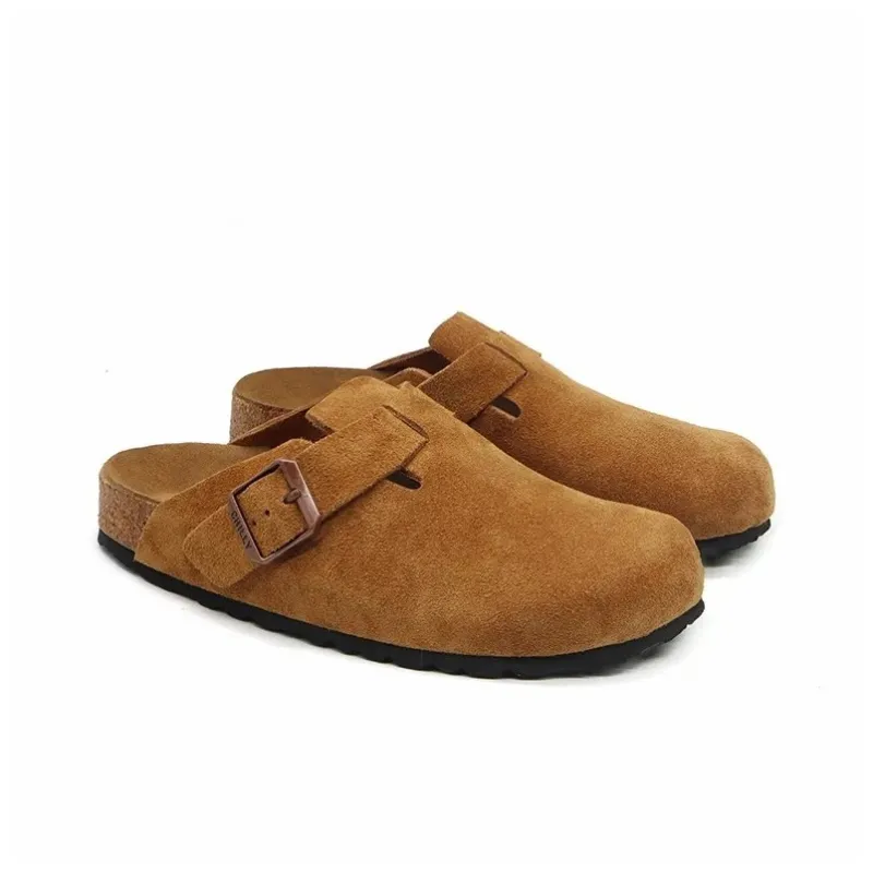 OAOQ Quiet Abrasion Resistant Slip Resistant Closed Toe Slippers Unisex-12
