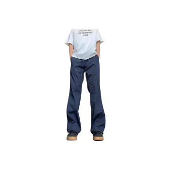 DARK HORSE Casual Pants Unisex Navy Blue