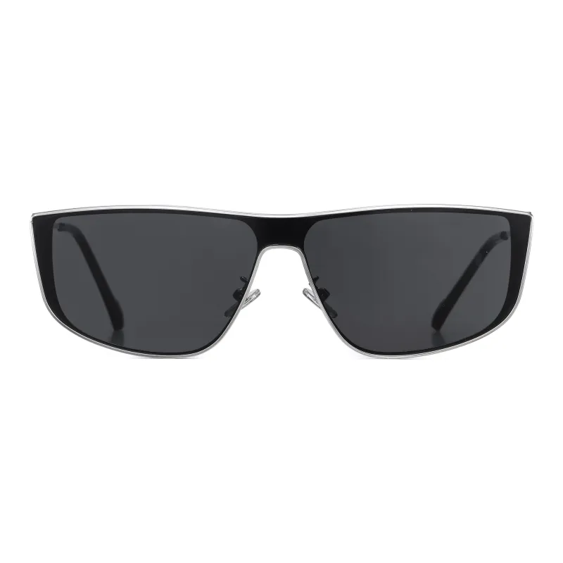 COLORE.IN Alloy Irregular Shape Sunglasses Unisex-1