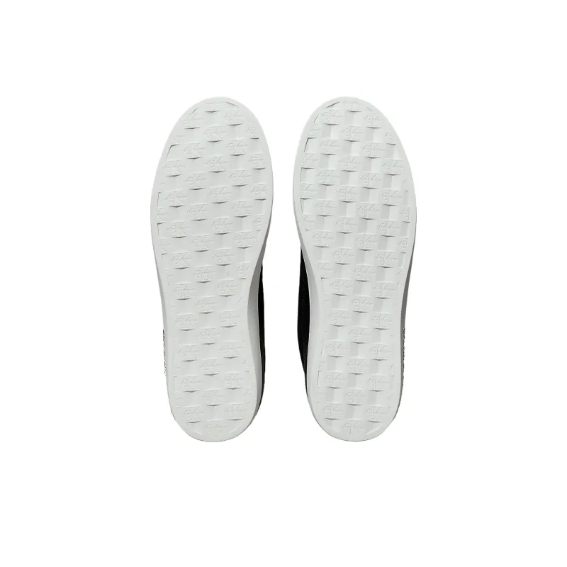 CKJ CALVIN KLEIN JEANS Low Top Skateboard Shoes Men's Black-6