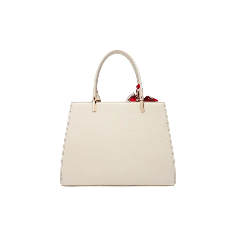 Pivsnu Synthetic Leather Shoulder Bag, Crossbody Bag, Handbag Women's White-3