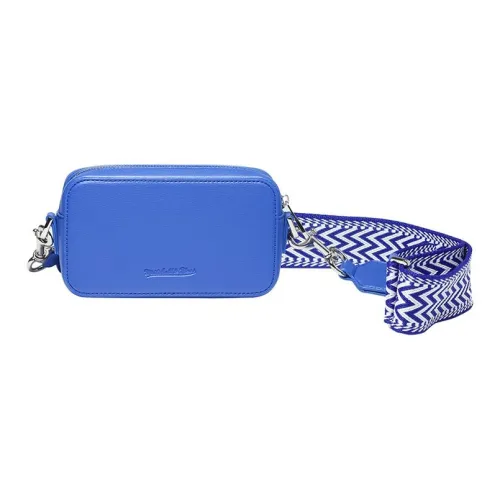 Mitchell & Ness PVC Camera Bag, Shoulder Bag Regular Unisex Mist Blue