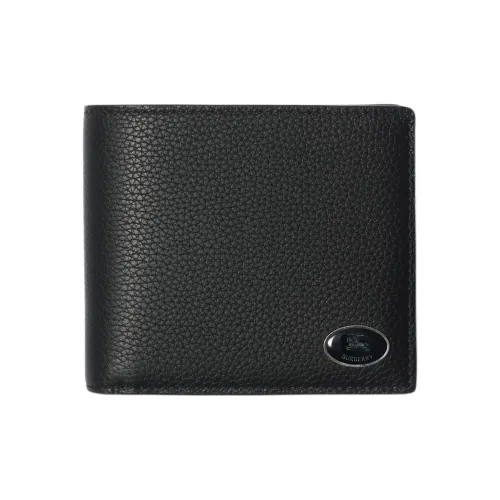 Burberry Calfskin Coin Purse Men's Black