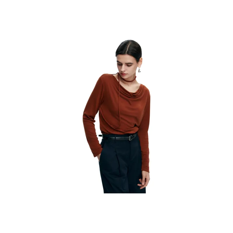 CHUMIAN Regular T Shirt Women's-2