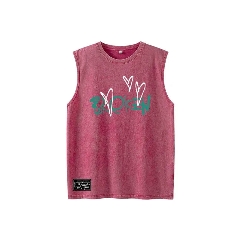 JINBEILE Tank Tops Unisex-4