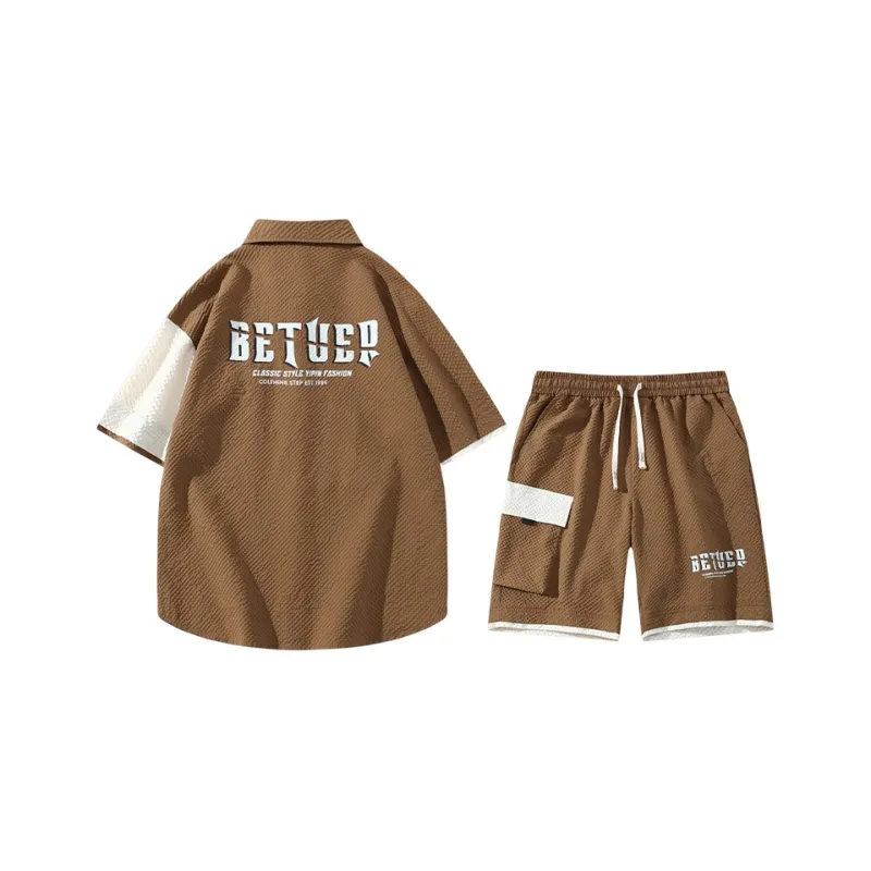 UNIWOLF Shirt Matching Set Men's-9