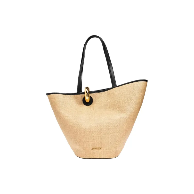 Jacquemus Polyamide Tote Bag, Shopping Bag, Shoulder Bag Women's Beige-0