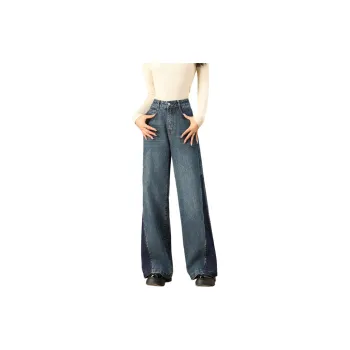 FAWENXIANGZI Jeans Women's Blue