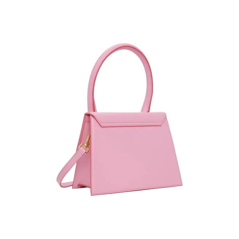 Jacquemus Leather Handbag Women's Light Pink-3