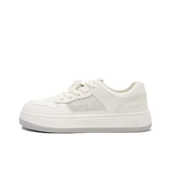 JOSINY Low Top Skateboard Shoes Women's Ecru