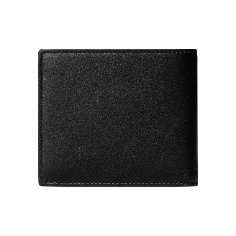 GUCCI Leather Wallet Men's Black-3