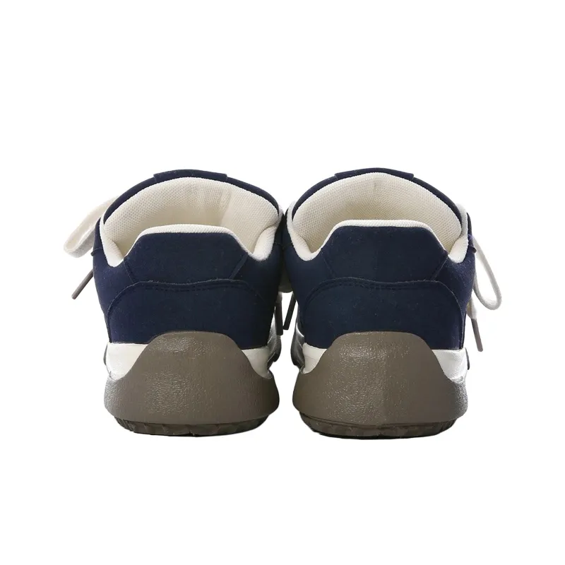 Ordifen Low Top Skateboard Shoes Women's Dark Blue-3