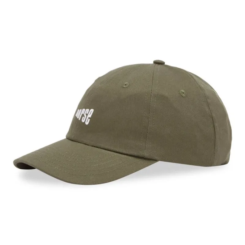 NORSE PROJECTS Cotton Baseball Caps Women's Green-1