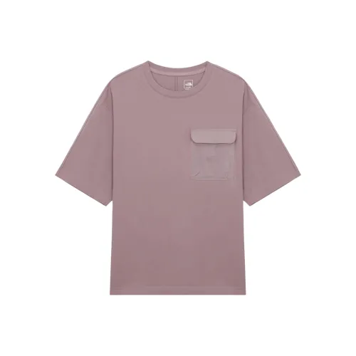 THE NORTH FACE T Shirt Men's Gray Light Purple