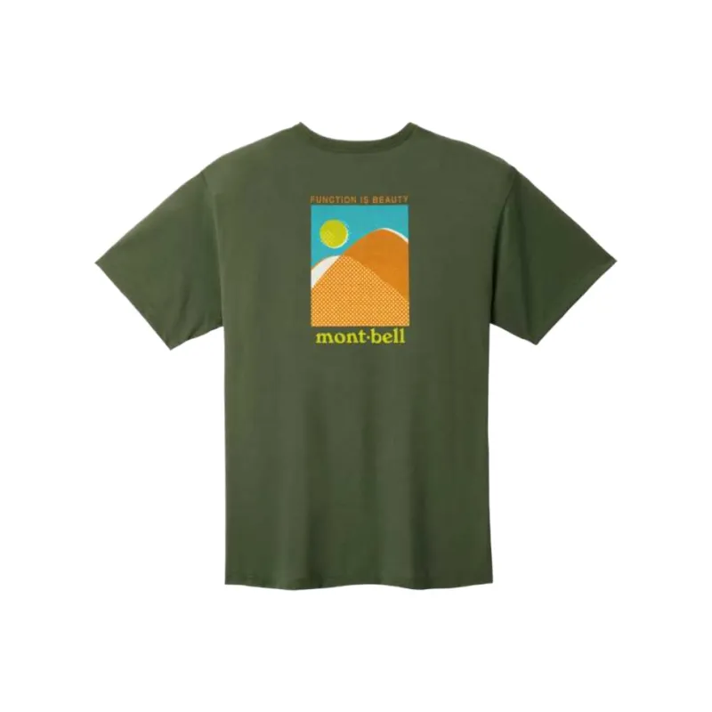 MONTBELL Wickron T Mountains & Sun T Shirt Unisex-2