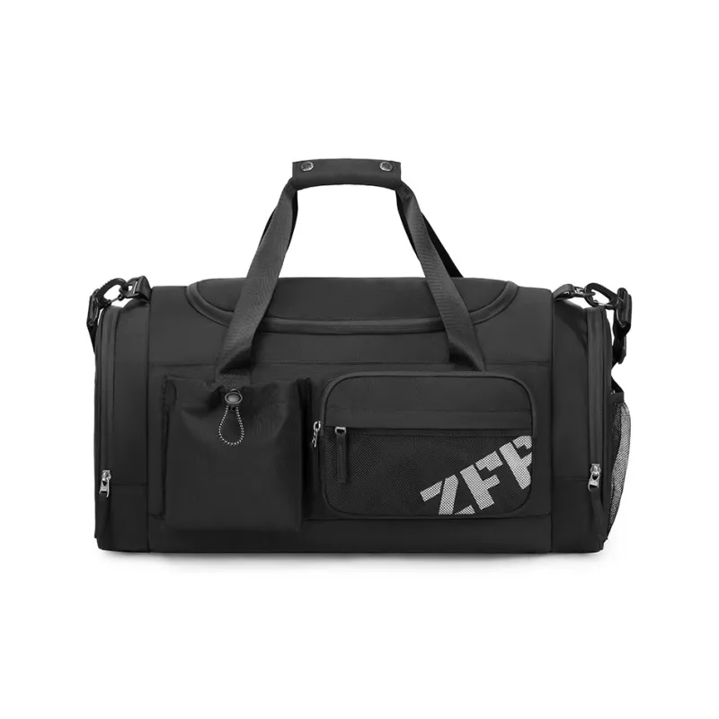 ZUOFEIFAN Nylon Travel Bag Unisex Beige Black/Mint Green . Jasper-24
