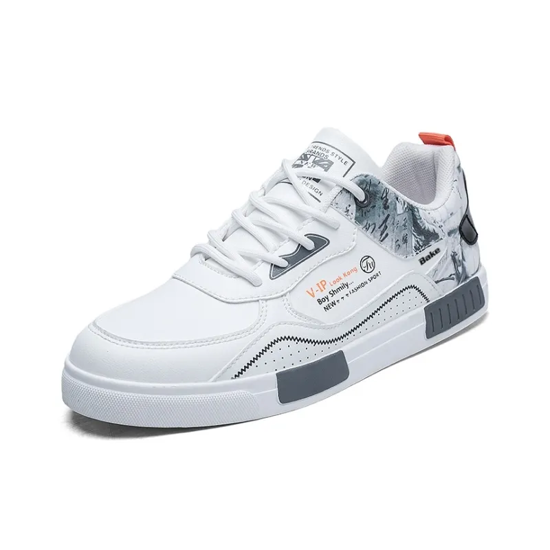 BAKE Slip Resistant Cushioning And Breathable Low Top Skateboard Shoes Men's-0