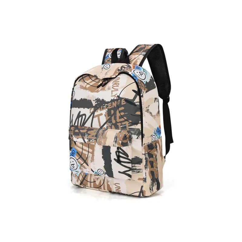 Parker Bear Polyester Backpack Regular Unisex Multicolor-3