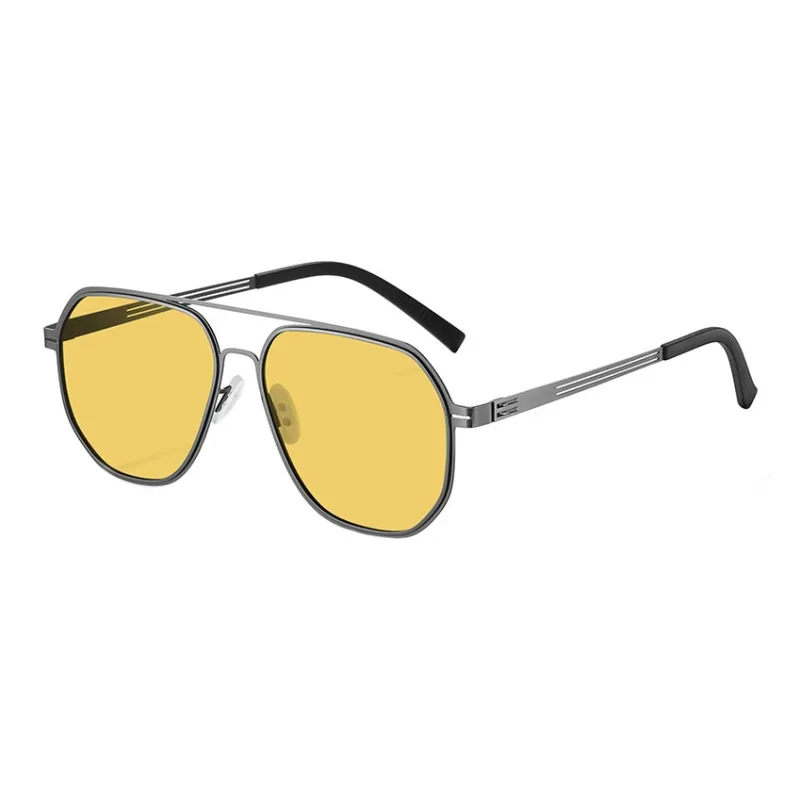 SOMAN Stainless Steel Aviator Sunglasses Unisex-6