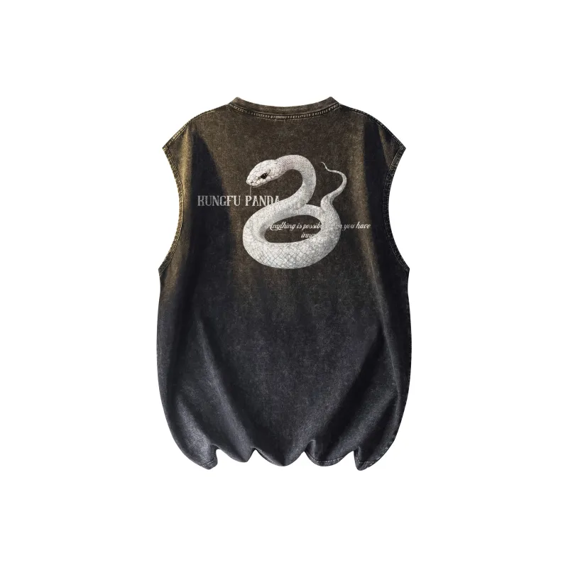 Kung Fu Panda Tank Tops Unisex-1