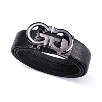 Cheekkiss Cow Leather Belts Men's 3.5cm