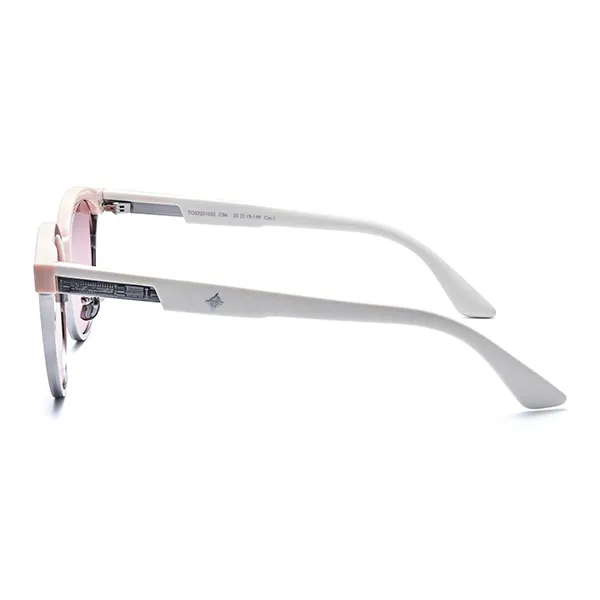 THE OWNER Plate Frame Round Sunglasses Unisex-11