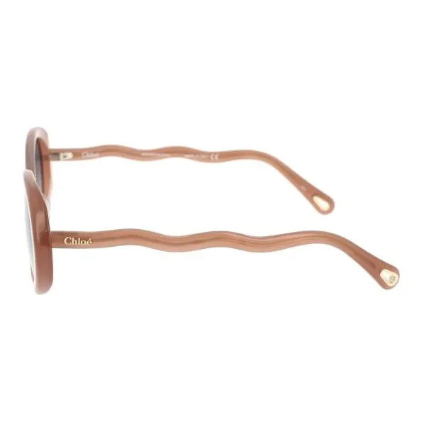 Chloe Acetate Square Sunglasses Women's Pink-2