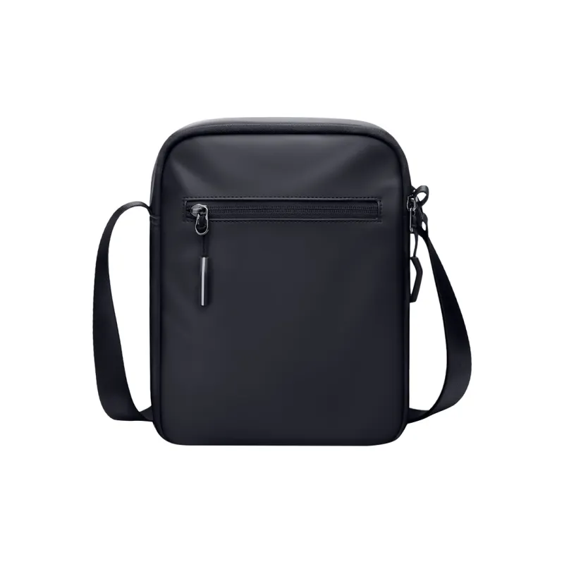 POLO Fabric Crossbody Bag, Shoulder Bag Men's Black/Gray-2
