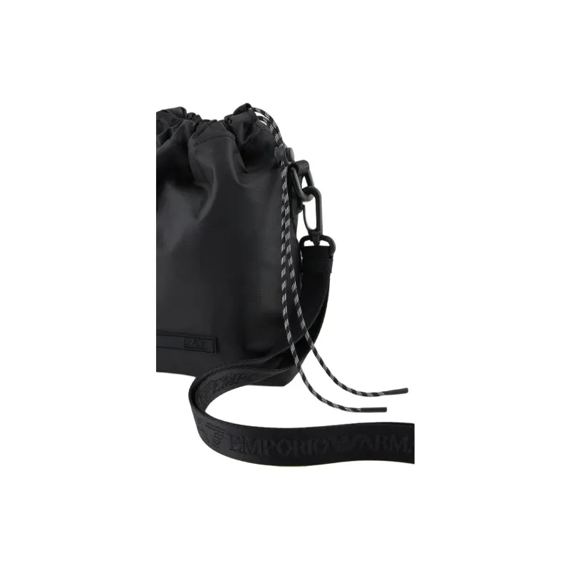 EMPORIO ARMANI Polyester Crossbody Bag Women's Black-4