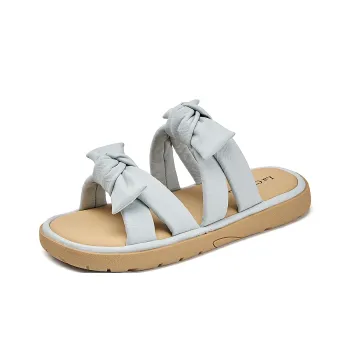 La Chapelle Abrasion Resistant Slide Slippers Women's Blue